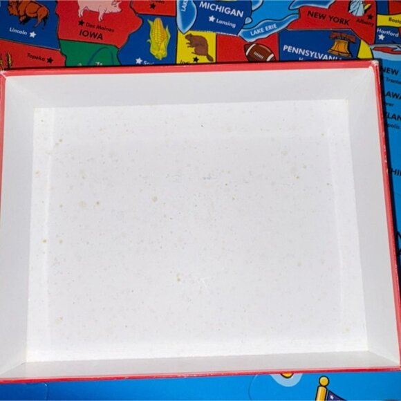 Melissa & Doug USA Extra Large Floor Puzzle 51 Pieces-Agesd 6+-GUC - Picture 6 of 7